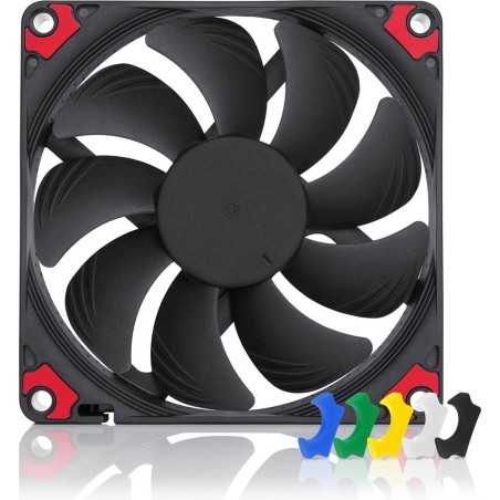 Noctua Chromax NF-A9x14 HS-PWM Blackswap Fan 1-Pack - Premium 92mm Performance Cooling Solution!